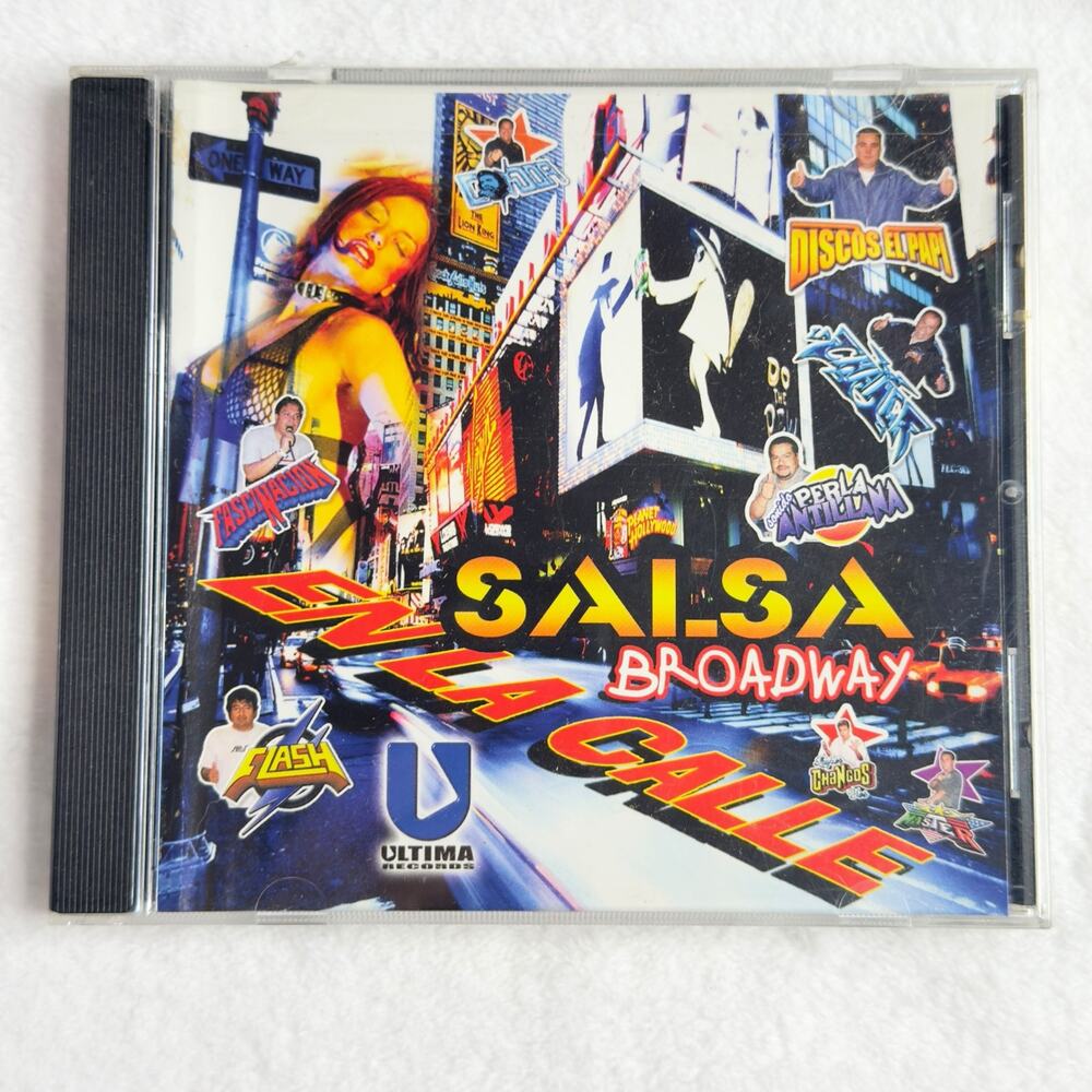 Salsa En La Calle Broadway CD (2005, Ultima Records) Latin Salsa Compilation
